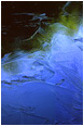 Coloured Ice: Near Squamish, BC