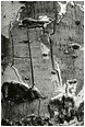 Cracked Aspen Trunk (B&W): Near Bryce Canyon, UT